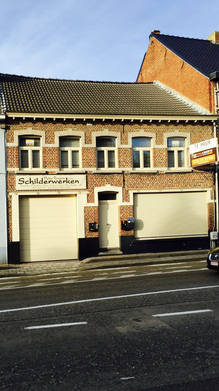 Pand van Peter Truyen Schilderwerken in Diest